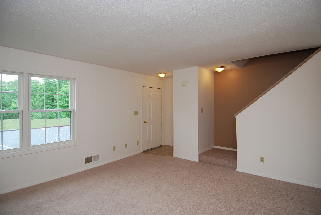 Living Room - Townhouse Unit at Wellington Terrace, Manchester, NH